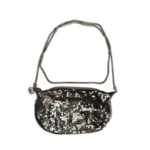 Vintage Chain Mail Silver Handbag